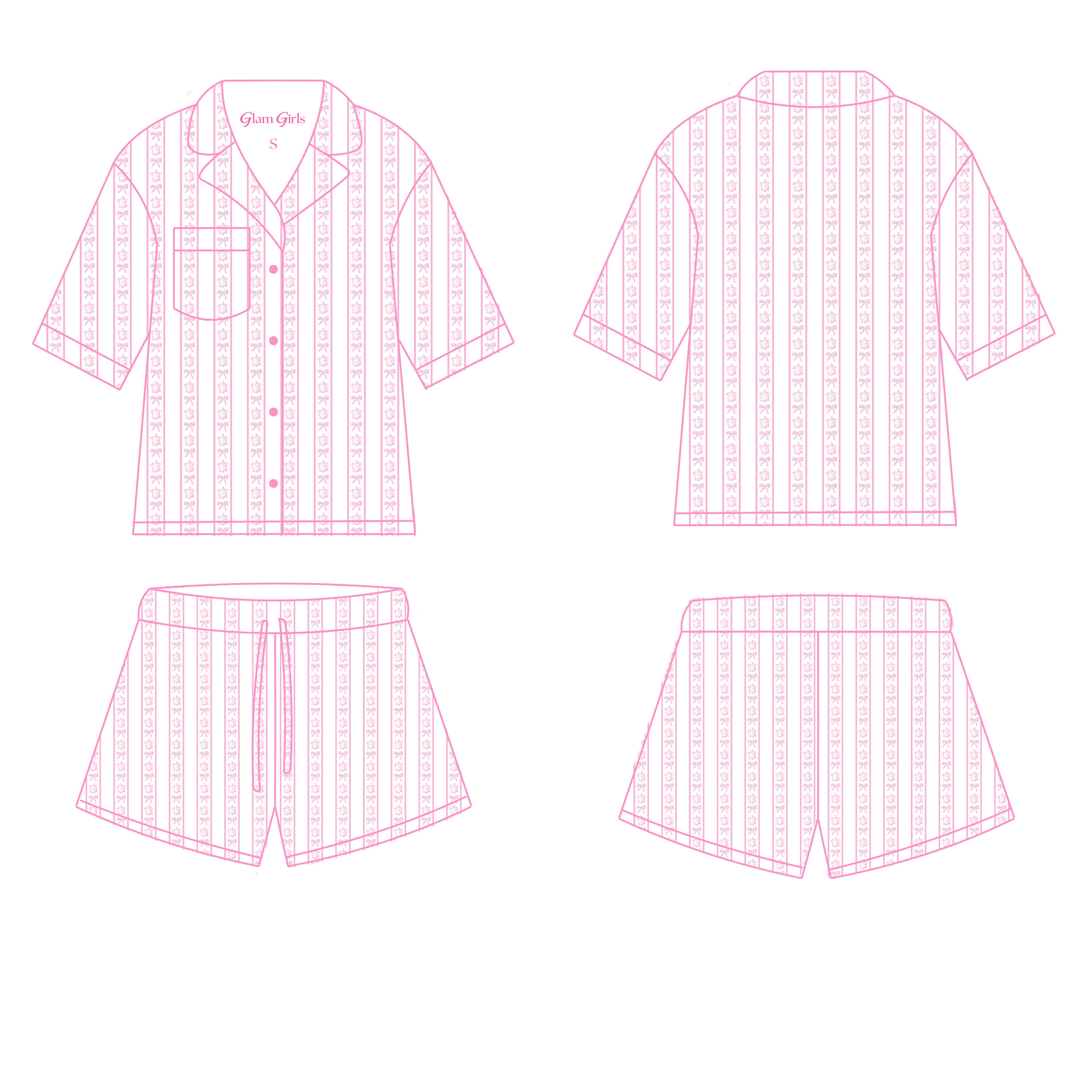 Glam Girls Seaside Sweetheart Set